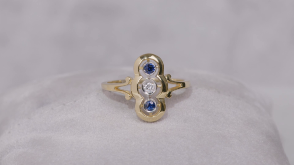 B-477 | Anello Zaffiro - immagine 3