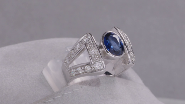 L-140 | Anello Zaffiro - immagine 3