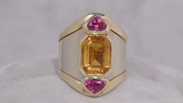 B-511 | Anello Topazio Tormalina - immagine 5