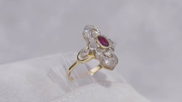B-691 | Anello Rubino - immagine 3