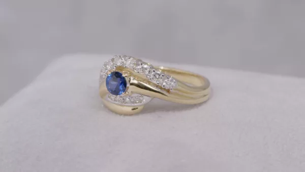 B-735 | Anello Zaffiro - immagine 6